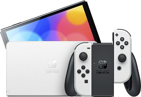 Nintendo OLED Switch White w/ Game