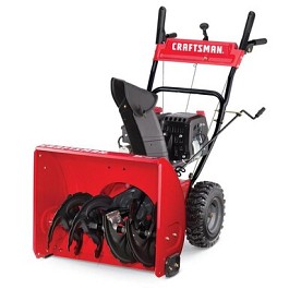 24-in 208-cc Two-Stage Self-Propelled Gas Snow Blower with Push-Button Electric Start