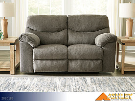 Ashley Alphons Putty Motion Loveseat