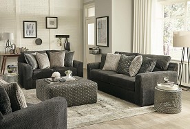 Jackson Furniture Midwood Living Room Set in Smoke/Dove