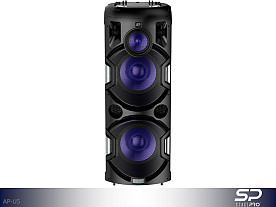 Stage Pro Karaoke / Party Speaker - Two 15" Woofers (Black)