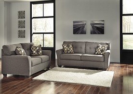 Ashley Furniture Tibbee Slate Sofa and Loveseat