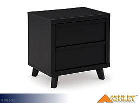 Ashley Danziar Black Nightstand