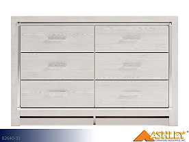Ashley Altyra White Dresser