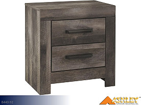 Ashley Wynnlow Gray Nightstand (Nightstand)