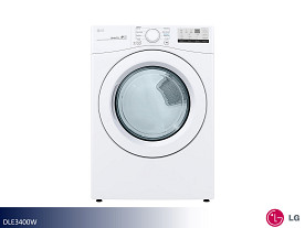 LG  Front Load Electric Dryer - 7.4 Cu Ft (White)