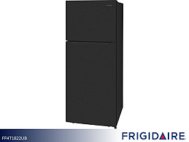 Frigidaire  Refrigerator with Top Mount Freezer - 18 Cu Ft (Black)