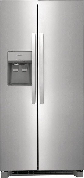Frigidaire 23cuft Stainless Steel Side by Side Fridge