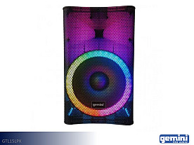 Gemini Translucent Speaker - 15" | 1500W (Black)