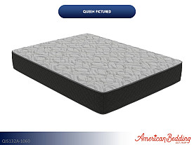 American Bedding Baird Mattress - King (14" Profile | Double Sided Firm | 884 Pocketed Coil [QN] | Custom Milled Cover)