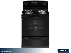 Crosley Conservator Electric Range - 30'' (Black)