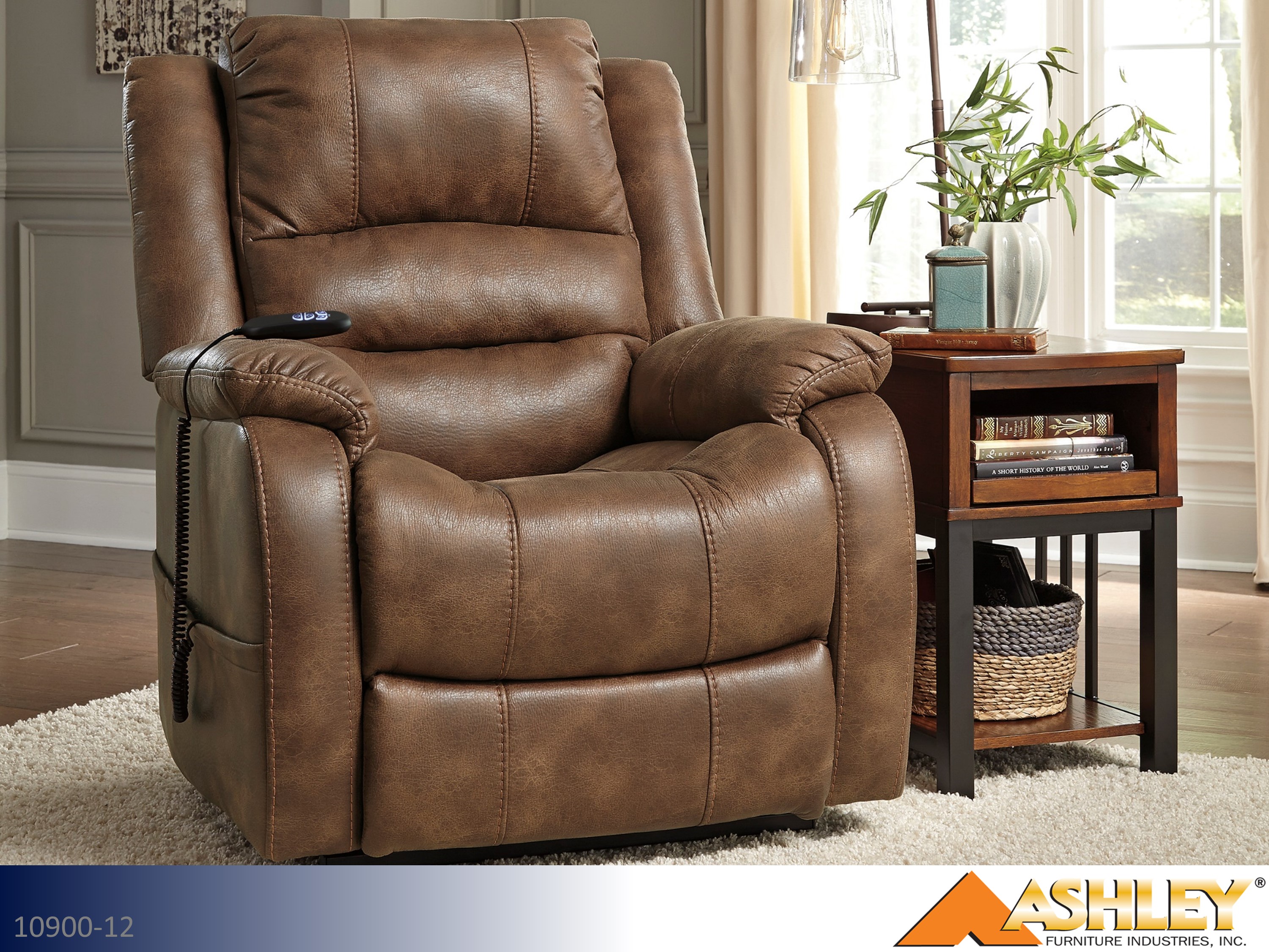 Ashley Yandel Saddle Lift Chair - Saddle | RentMart