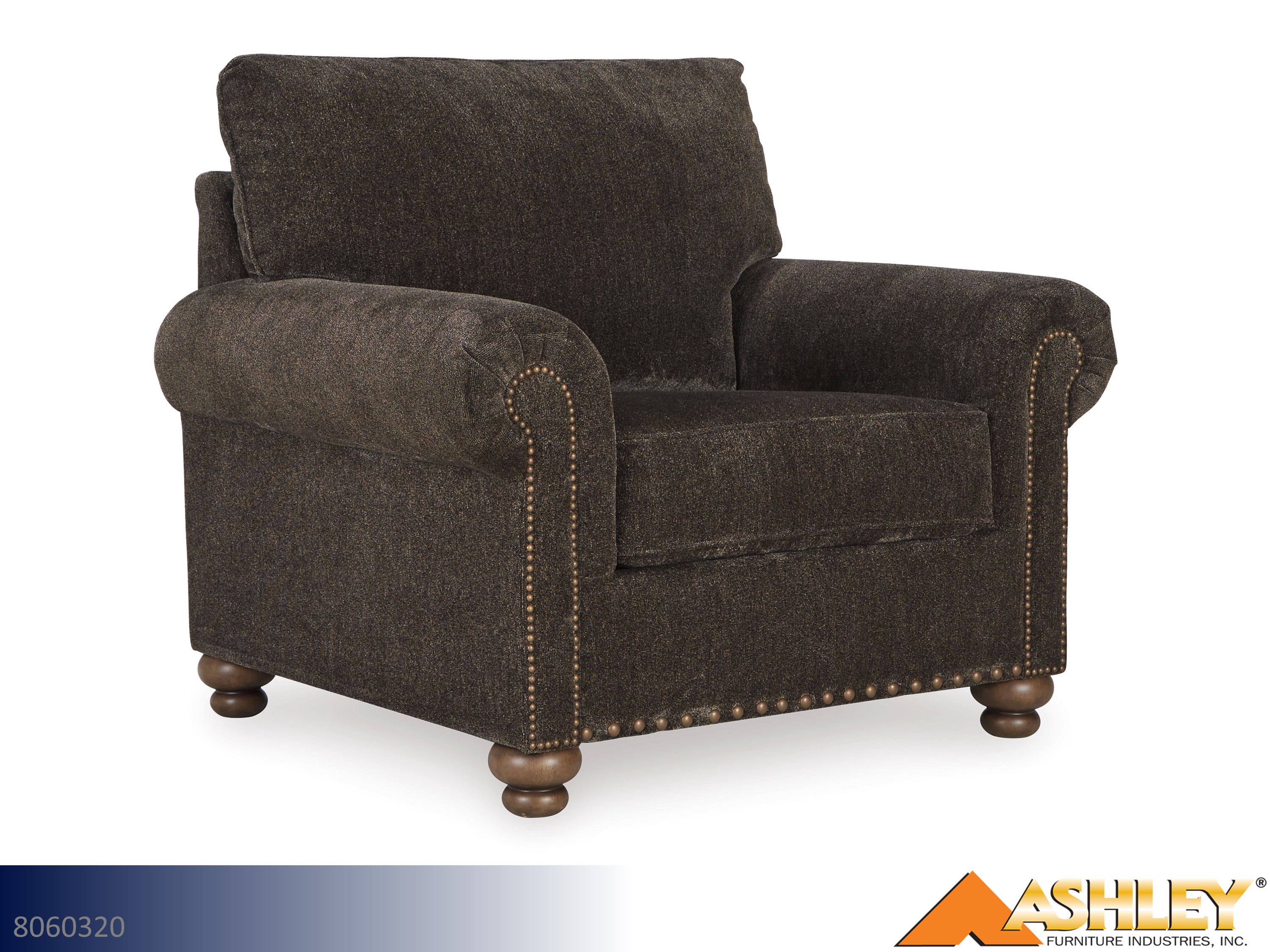 Ashley Stracelen Sable Chair - Sable | RentMart