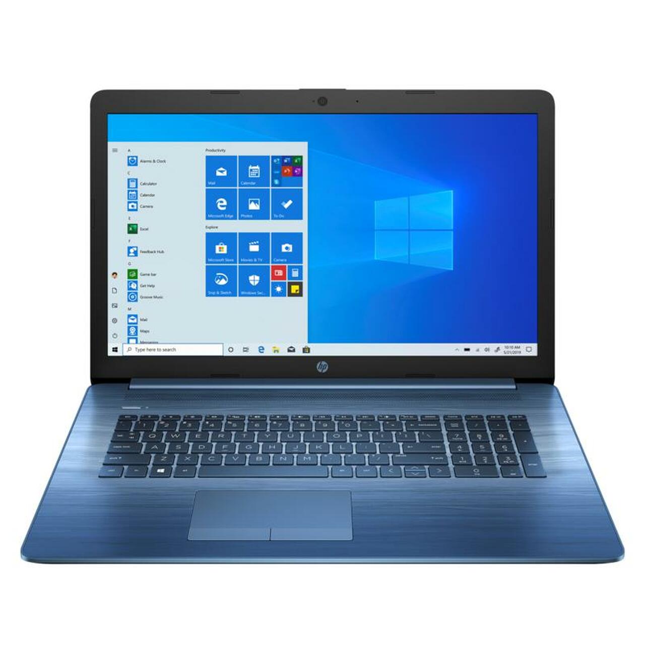 HP 17" Blue Refurbished Touchscreen Laptop 8GB, 512GB Majik Rent To Own