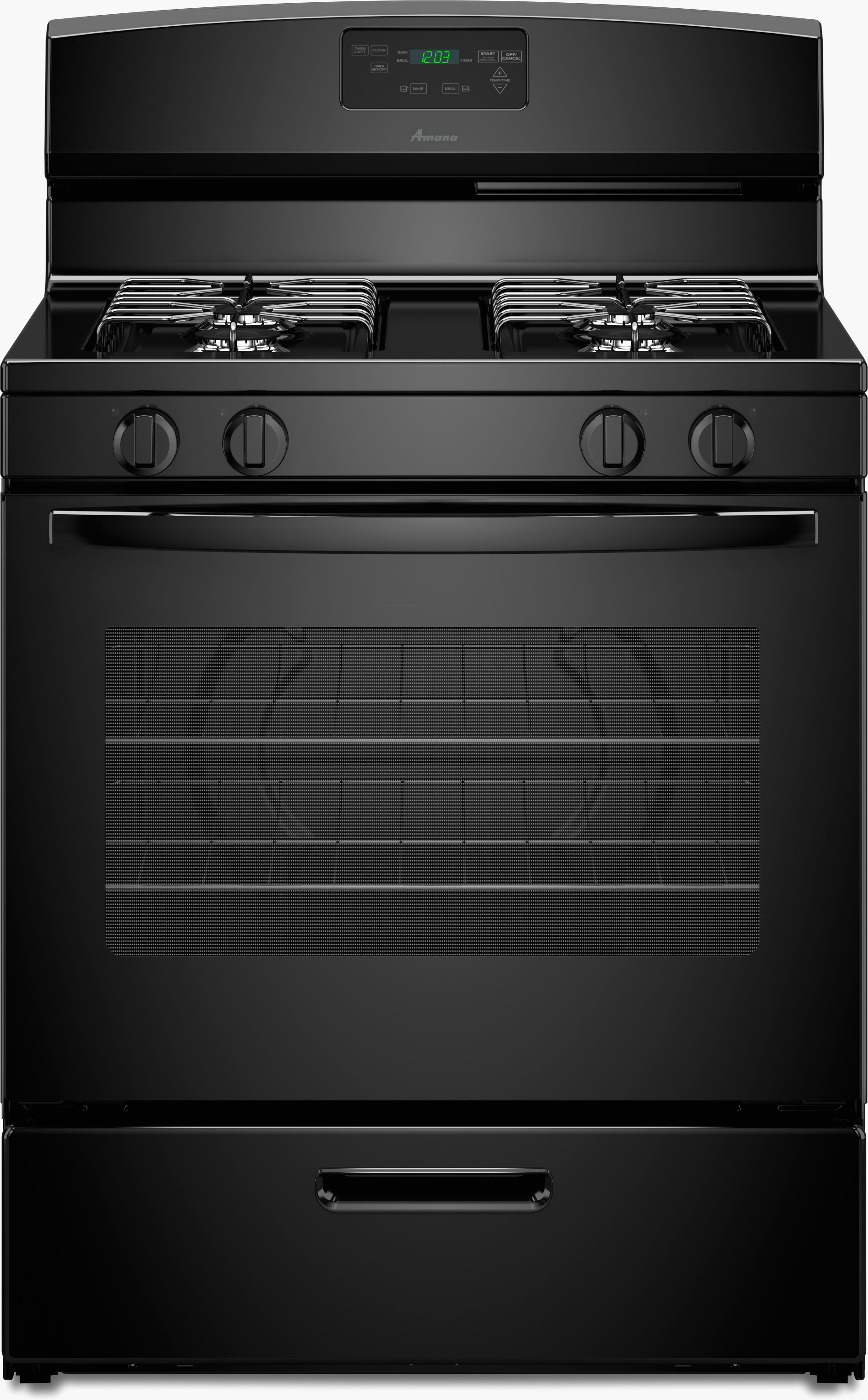 amana gas stove top