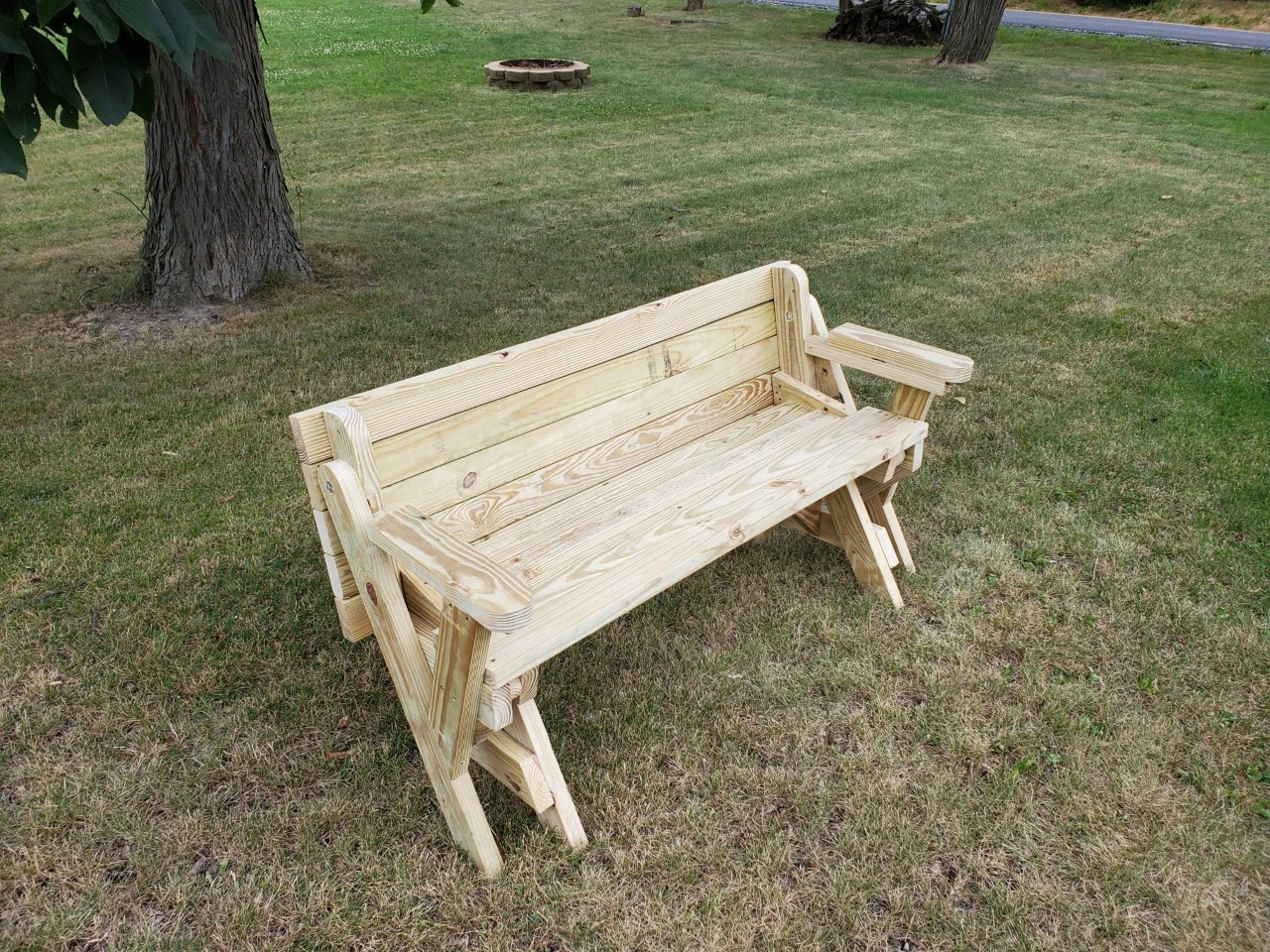 Convertible Picnic Table & Bench Majik Rent To Own