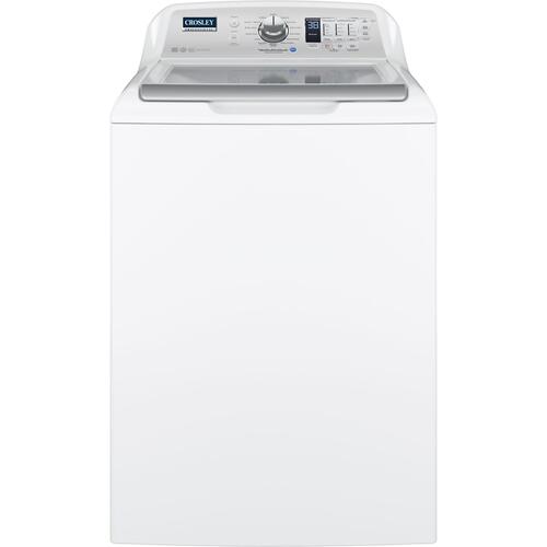 Crosley 4.5 cuft Top Load White Washer & 7.4 cuft White Electric Dryer Majik Rent To Own