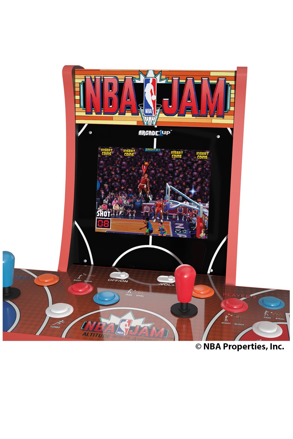 Arcade 1UP NBA Jam 2-Player Countercade Majik Rent To Own