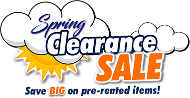 Spring Clearance Sale - Save Big On Pre-rented Items!