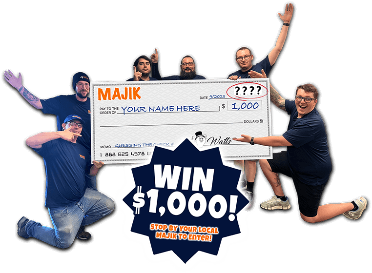 Win $1000! Stop By Your Local Majik To Enter!