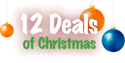 12 deals of Christmas December 8-19.