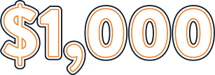 $1,000